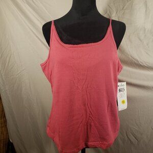 NWT Columbia Women's XL Pink Camisole w/Spaghetti Straps
